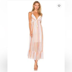 Free People These Days Maxi in Purple Combo